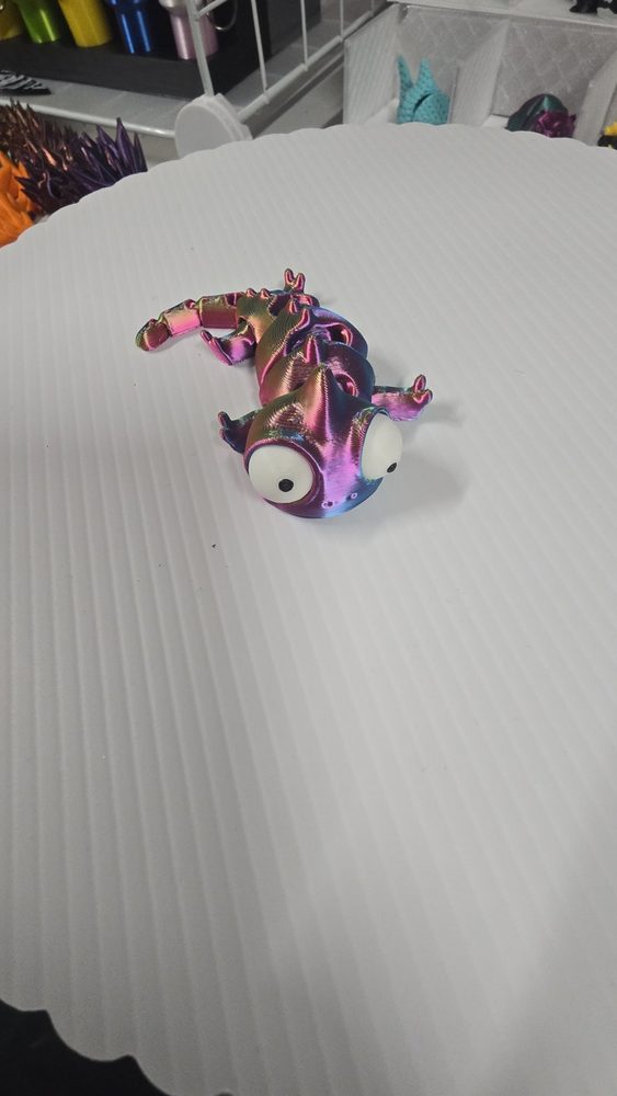Meditating Alien, 3D Printed Zen Alien Figure