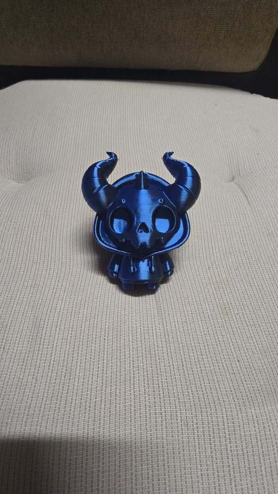 Demon Skull, 3D Printed Mini Skull Decor