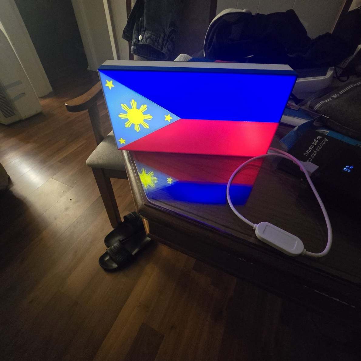 Flag lightbox
