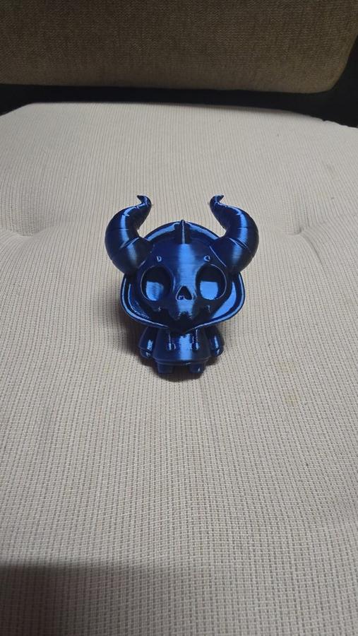 Demon Skull, 3D Printed Mini Skull Decor