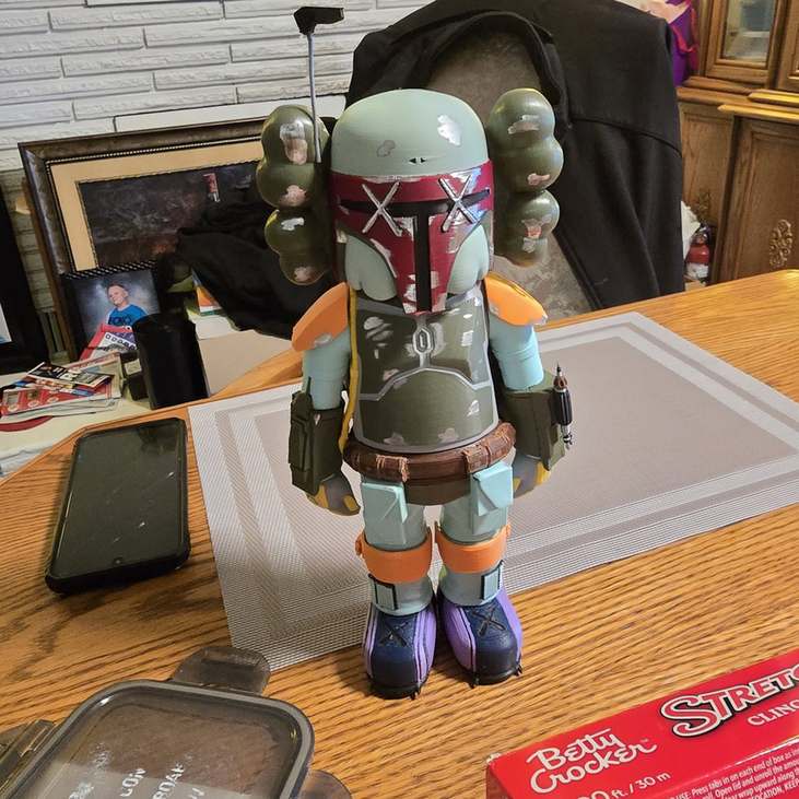 Space armour figure